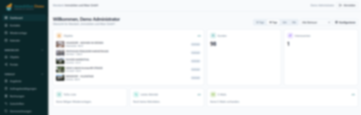 Dashboard in Nexavio