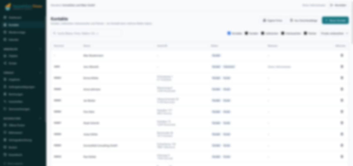 Kontakte und Interessenten in Nexavio